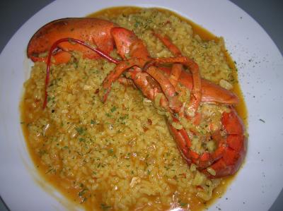ARROZ CALDOSO CON BOGAVANTE